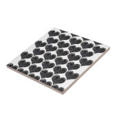 Carreau Pug Hearts (Côté)