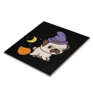Carreau Puggy Halloween