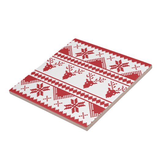 Carreau pull de noël (Côté)