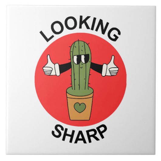 Carreau Pun de cactus qui en jette (Devant)