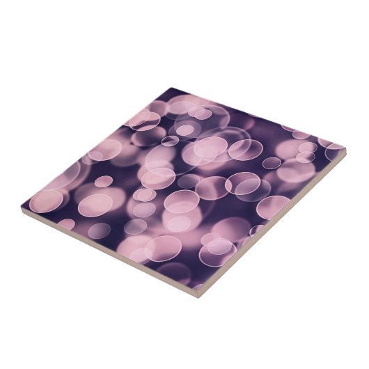 Carreau Purple Bubbles (Côté)