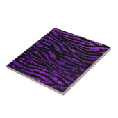 Carreau Purple Zebra, Parties scintillant Zebra, Zebra Pri (Côté)