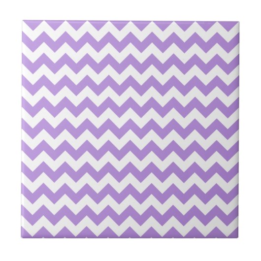 Carreau Purple Zigzag, Purple Chevron, Motif géométrique (Devant)