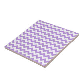 Carreau Purple Zigzag, Purple Chevron, Motif géométrique (Côté)