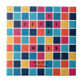 Carreau Puzzle de mots croisés (Devant)