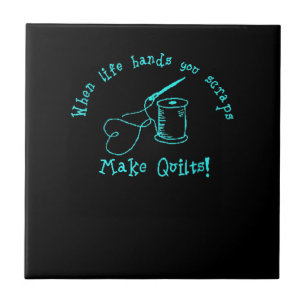 Carreau Quand La Vie Vous Met À La Main, Vous Rabattez Fai