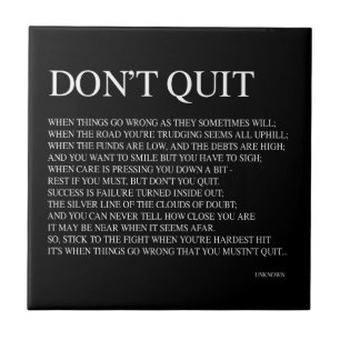 CARREAU QUAND LES CHOSES SE PASSENT MAL, COMME ELLES CITER