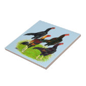 Carreau Quartet oriental de volaille de jeu (Côté)