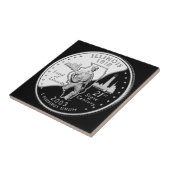 Carreau Quartier d'État de l'Illinois Reverse Side Faux (Côté)