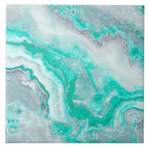 Carreau Quartz blanc de minerai d'agate de pierre gemme