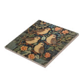 Carreau Quatre Bébés mignons Oiseaux Nature Inspiré (Côté)