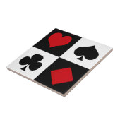 Carreau Quatre combinaisons de cartes (Côté)