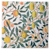Carreau Quatre fruits, William Morris (Devant)