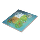 Carreau Quatre saisons sur Terre (Côté)