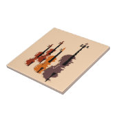 Carreau Quatuor à cordes Violon-String Instrument (Côté)