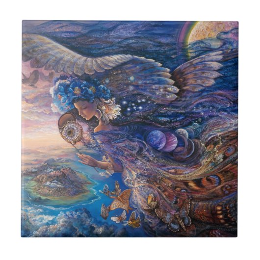 Carreau Queen of the Night 6x6 Carrelage en céramique (Devant)