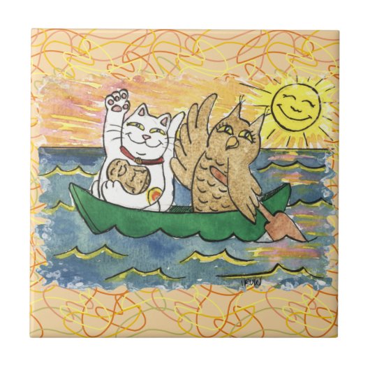 Carreau Quelle chance de voyage ! (Devant)