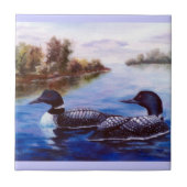 Carreau Quelle tuile de dingue de paires (Devant)