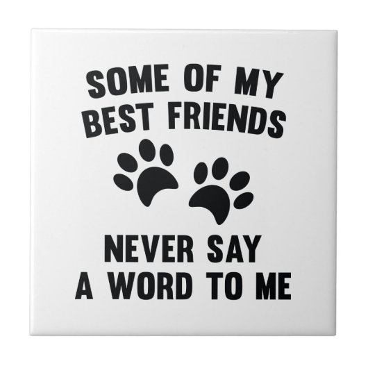 Carreau Quelques-uns de mes meilleurs amis (Devant)