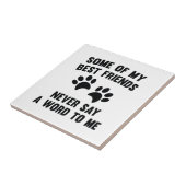 Carreau Quelques-uns de mes meilleurs amis (Côté)