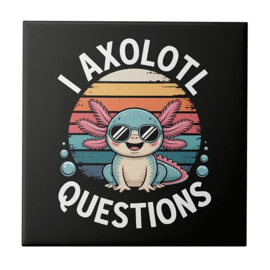 Carreau Questions sur l'Axolotl (Devant)