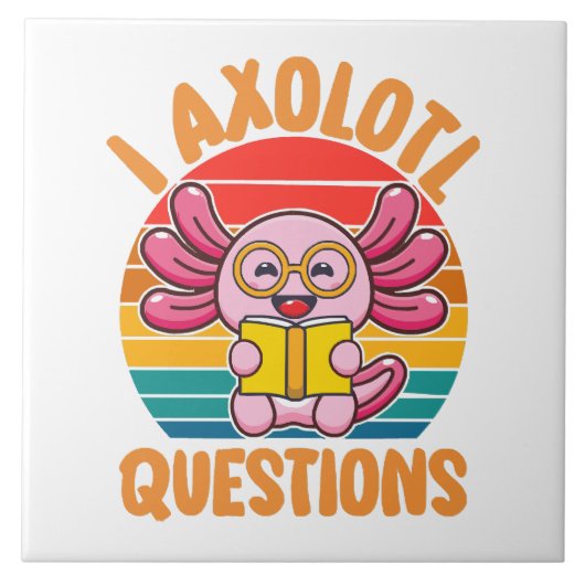 Carreau Questions sur les axolotls (Devant)