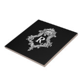 Carreau R Monogramme initial (Côté)