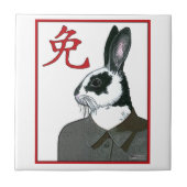 Carreau Rabbit de fête (Devant)