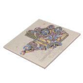 Carreau Raboteuse de Christopher d'art décoratif de (Côté)