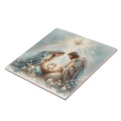 Carreau Radiant Holy Family Nativity Scene (Côté)