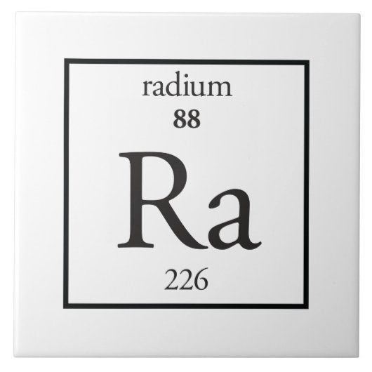 Carreau Radium (Devant)