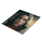 Carreau Rain hood girl (Côté)