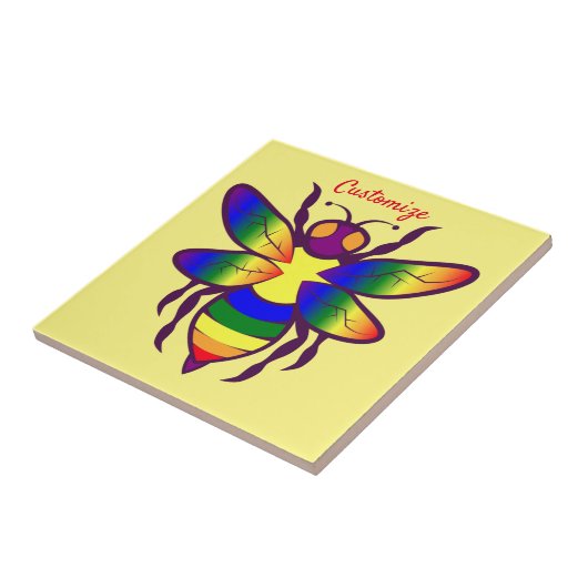 Carreau Rainbow Bee Thunder_Cove  (Côté)