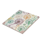 Carreau Rainbow Dandelion Breeze - Flore capricieuse (Côté)