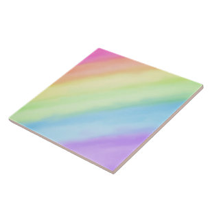 Carreau Rainbow Pastel Gradient Ombré 