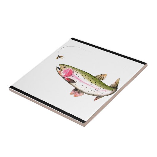 Carreau Rainbow Trout Fly (Côté)