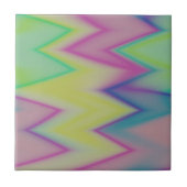 Carreau Rainbow Zigzags (Devant)