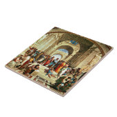 Carreau Raphael - École d'Athènes (Côté)