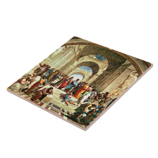 Carreau Raphael - École d'Athènes (Côté)