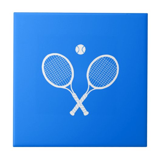 Carreau Raquettes de tennis avec balle sur Arrière - plan (Devant)