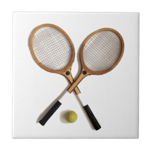 Carreau raquettes de tennis, sports, parties de base-ball,
