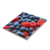 Carreau Raspberries et Blueberries (Côté)