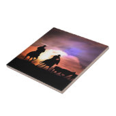 Carreau Rassemblement de cow-boys/ conduite de bétail (Côté)