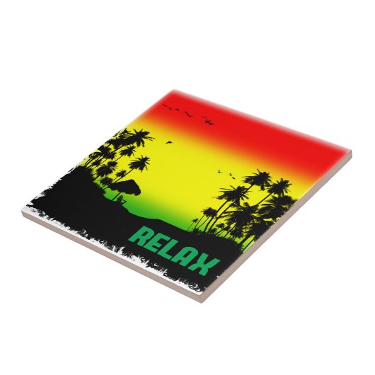 Carreau rasta de relaxation (Côté)