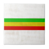 Carreau Rasta Stripes (Devant)