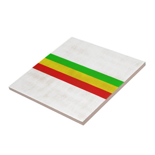 Carreau Rasta Stripes (Côté)