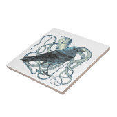 Carreau Raven Dreams of the Octopus (Côté)