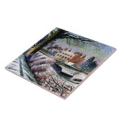 Carreau Ravilier - Vicarage en hiver, (Côté)