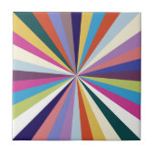 Carreau Rayons multicolores été (Devant)