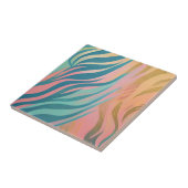 Carreau Rayure de tigre pastel (Côté)